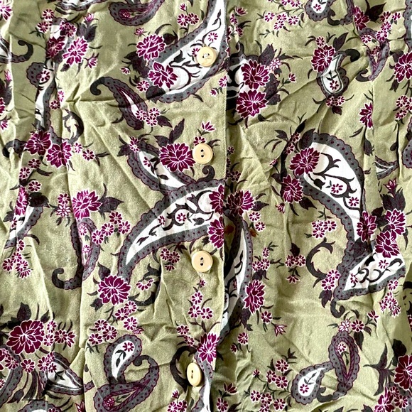 Boho Floral Maxi Skirt flowers πΈ Prophecy (XL, Plus Size) - Picture 5 of 8